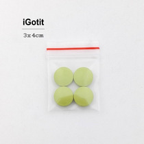 3 * 4cm500 only red side special thick special small self-proclaimed bag to remember coin bag medicine bag sample parts seed packing bag