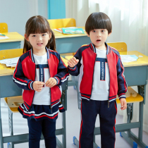 Kindergarten uniform spring and autumn suit primary school uniform teacher children sportswear kindergarten class uniform summer custom