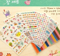 DIY Handmade Album Stickers SSBA Cute Cat Diary Stickers A (6pcs)