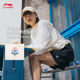 Li Ning 여성의 새로운 가을 후드 재킷 느슨한 스포츠 패션 캐주얼 트렌드 Windbreaker AFDT434 Li Ning 여성의 새로운 가을 후드 재킷 느슨한 스포츠 패션 캐주얼 트렌드 Windbreaker AFDT434