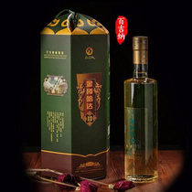 Inner Mongolia high-end milk wine Bagina 15 degree gold bottle Hada 500ml semi-sweet fermented good milk wine yellow