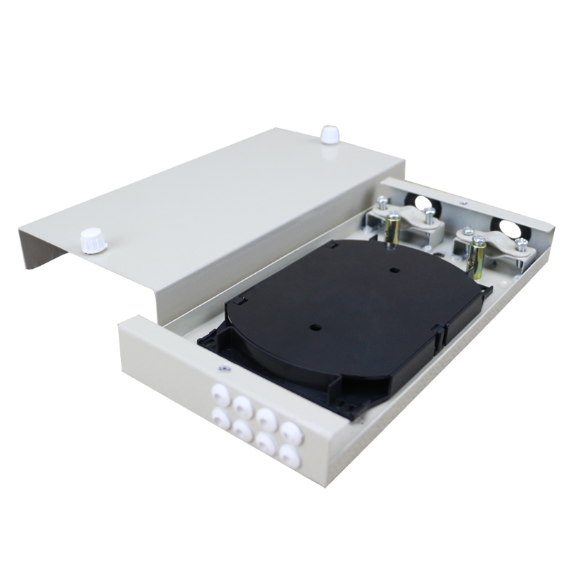 8-core small optical fiber terminal box, optical cable terminal box, fusion box, splicing box, wiring pigtail box, 8-core mini connector box