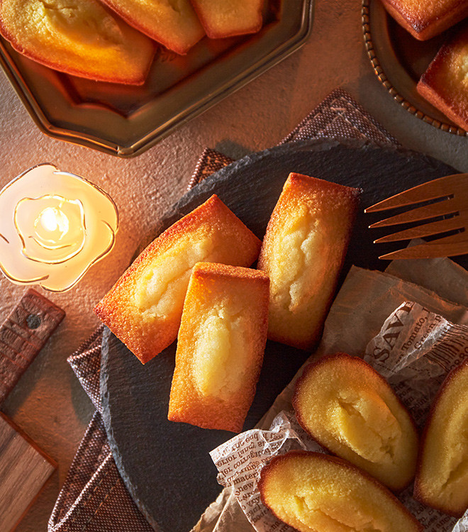 【现货】日本进口零食 日本玛德琳费南雪黄油蛋糕礼盒8枚入_不打折