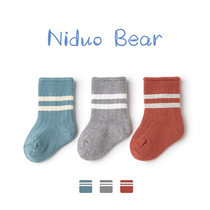 Nido bear baby socks spring autumn and winter cotton baby socks newborn socks men and womens socks