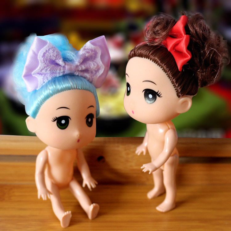 迷糊娃娃泡泡浴蛋糕裸娃素娃烘焙模具换装芭比娃娃装饰摆件配件