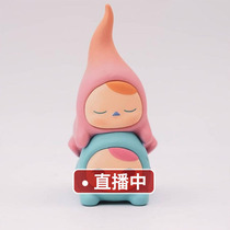 Bi Qi bean blind box set of a full set of Hong Kong exhibition Tide play ornaments cute girl heart genuine