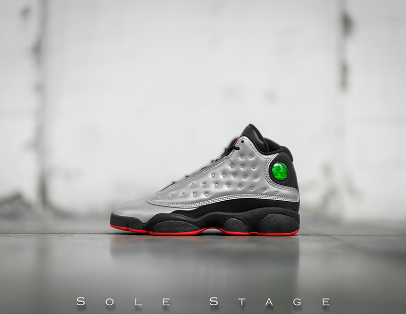 air jordan aj13 3m反光 乔13 红外线 gs 女子篮球鞋