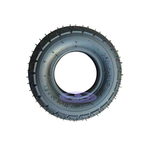 2 50-4 inch inflatable wheel inner tube tiger car inner tube electric car inner tube pneumatic tire cart inner and outer tire