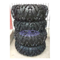 ATV accessories A Pattern 14 inch tires front 27X9-14 rear 27X11-14 inch aluminum alloy wheel tires