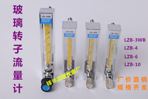 LZB-3WB Glass rotor flowmeter Water liquid gas air micro Stainless steel 304 anti-corrosion flowmeter