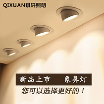 led spot light Recessed ceiling light cob weevil light Clothing store spotlight background wall downlight 360 degree 20w30w