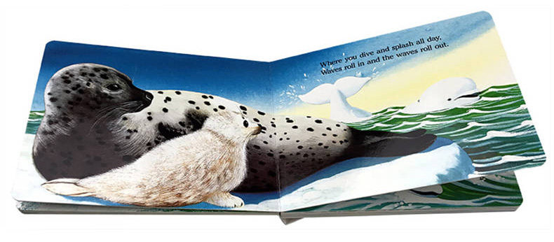 白鲸宝宝 童谣绘本 baby beluga 儿歌童谣 幼儿英语启蒙纸板书