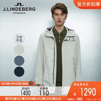 JLINDEBERG Gold LINDBERG Summer trend Business casual HOODED MEDIUM LONG jacket jacket Men