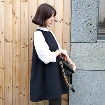 Pregnant womens autumn suit fashion model 2021 new summer Net Red foreign Qi early autumn pregnant womens dress spring and autumn