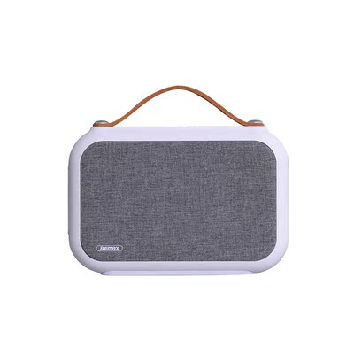 remax/睿量 rb-m17便携式布艺蓝牙音箱家用无线创意音响重低音炮