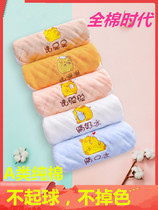 Full Cotton Age Ultra Soft Baby Saliva Towel Newborn Baby Child Small Square Towel Gauze Towel Pure Cotton Full Cotton