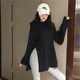 Net celebrity loose running yoga clothes tops women's long-sleeved mid-length splits are thin and quick-drying training dance fitness clothes Net celebrity loose running yoga clothes tops women's long-sleeved mid-length splits are thin and quick-drying training dance fitness clothes