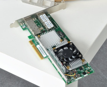 Qlogic Broadcom BMC957711 10GE SFP dual port 10 Gigabit fiber optic network card (Hardware iSCSI)