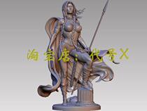 Nordic Valkyrie Valkyrie divided 3D printing model data stl character hand-made high-precision material file