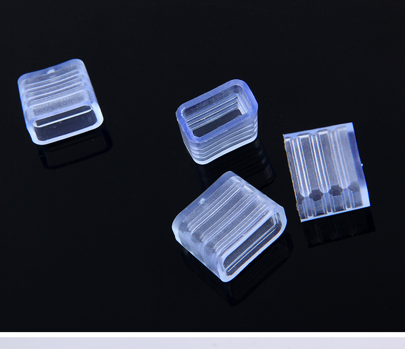 led灯带卡扣 尾塞 铝质卡子 七彩遥控rgb灯带配件