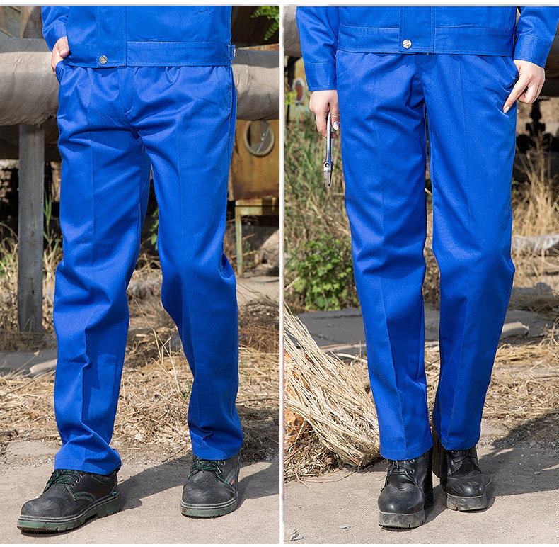 工作服劳保裤子男春夏季宽松耐磨耐穿透气不开档工厂车间汽修机修