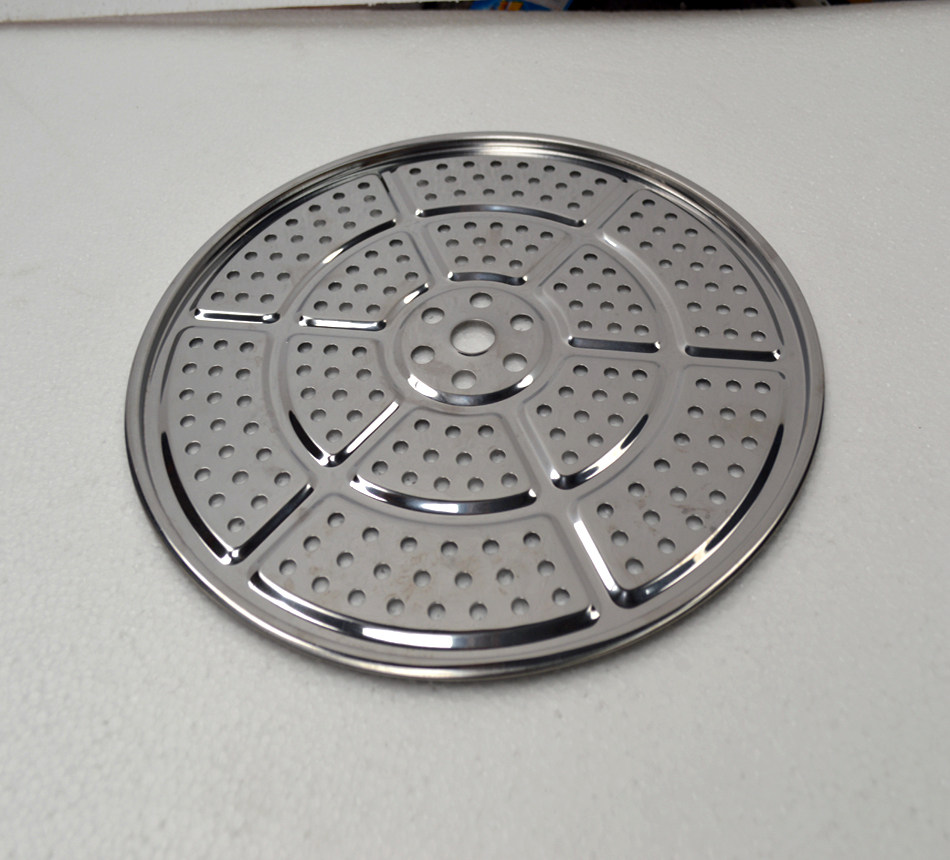 加厚不锈钢蒸片蒸盘蒸架蒸屉蒸笼片馒头垫炒锅隔层蒸格蒸锅蒸篦子