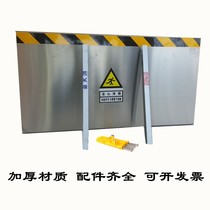 Customized stainless steel door stop mouse plate food factory mouse board distribution room mouse board school Hotel mouse anti-rat board