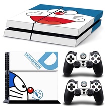 PS4 host sticker PS4 body protective film pain machine sticker cartoon anime robot cat Doraemon handle sticker