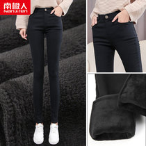 Antarctic magic underpants pants outside wearing spring autumn and winter thickened cotton pants big size tight elast pants