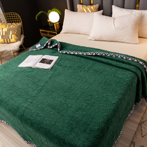 High-end suede thickened milk suede sheet single piece double sided anti-slip domestic single double big quilt single spring autumn and winter