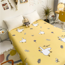 ins wind all-cotton linen single piece student dormitory single pure cotton quilts by single double bed 1 5m1 8 m children cartoon