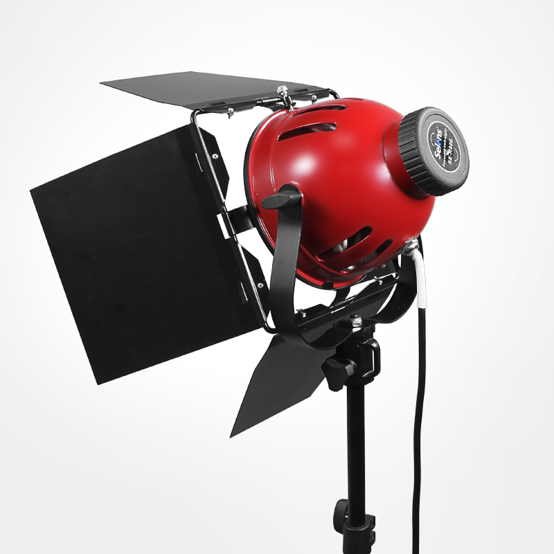 selens red head lamp 800w warm light photography lamp double lamp set professional constant light micro film stage fill light taobao shooting studio indoor lighting light studio film light shadow dance lamp