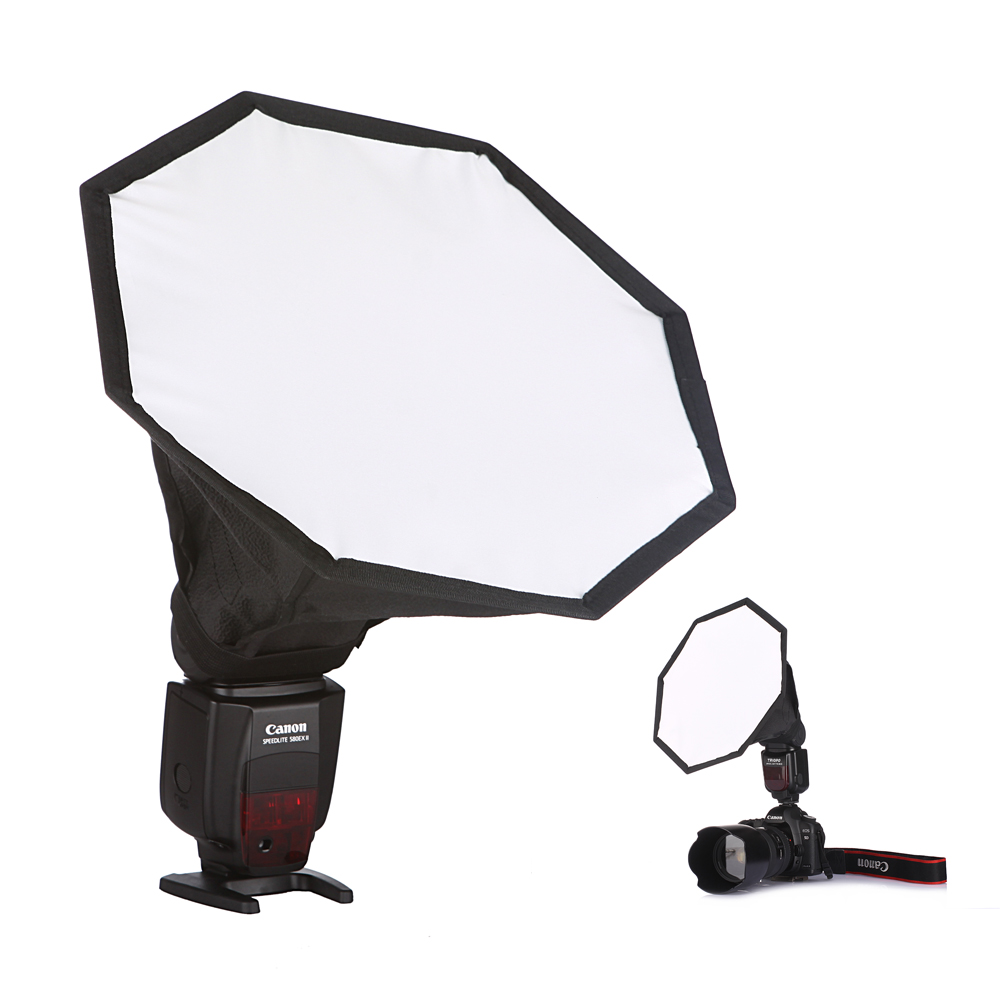 selens mini octagonal soft box large, on-top hot shoe/flash, soft box and soft cover universal type
