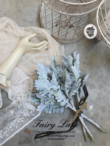 ins Nordic wind wilderness Mountain bunches of flowers emulated floral bouquet Home minimalist Decorative Pendulum flocking deer antlers