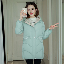 Chinese down cotton jacket Korean loose cotton coat womens 2020 winter New thick fashion small man cotton padded jacket