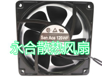 San Ace 120WF 9WF1212V1J03 12V 1 9A 12cm metal bezel cooling fan