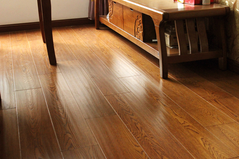 莱诺多层实木复合地板美国橡木仿古15mm厚地暖e0环保厂家直销2色