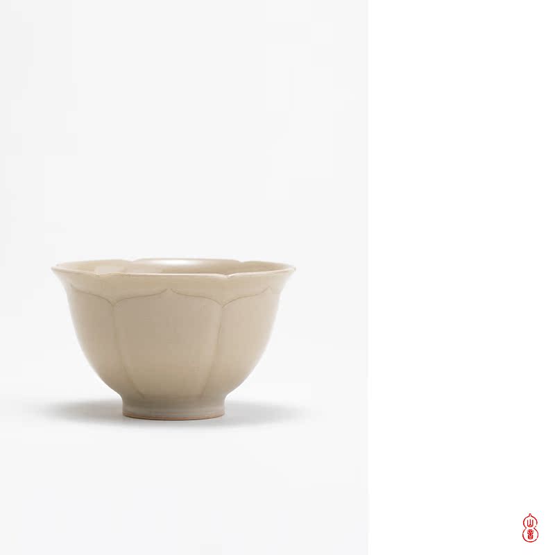 Sprawling up lotus - shaped kwai koubei jingdezhen checking ceramic cups masters cup personal special sample tea cup