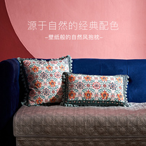 Planting love box Crown summer flower sunflower pillow American high-end Pillow sofa nap pillow living room waist pillow custom