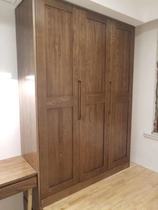 Solid wood wardrobe door custom Nordic style solid wood cabinet door Cabinet door custom custom cabinet door panel Solid wood