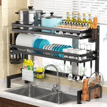 Kitchen Sink Shelf Multi Functional Dishwashing Rack Drain rack pool Upper Bowls Chopsticks Bowls and Dish Shelf Bowls tray shelves