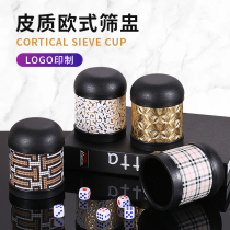 Bar KTV Griddle Dice Suit Creative Mushroom Head Color Flush Chic Nightclub Leather Dice Customize Logo