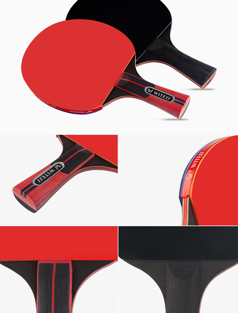 witess正品乒乓球拍送拍包加乒乓球