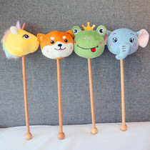 Hammer Back Small Seminer Cervical Spine Knuckleback Cute Plush Back Pat Back Slapped Cartoon Hammered Leg Instrumental Rod Knock Massage Stick Hammer