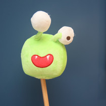 Hammer Back Stick Plush Knock Back Stick Cute Cartoon Knock Back Hammer Massage Stick Hammer Back Theorist Doll Beat Hammer Boy Paparazzi