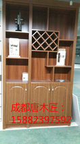 Chengdu specializes in custom-made construction indoor solid wood wardrobe lockers tatami and other residential furniture and office supplies