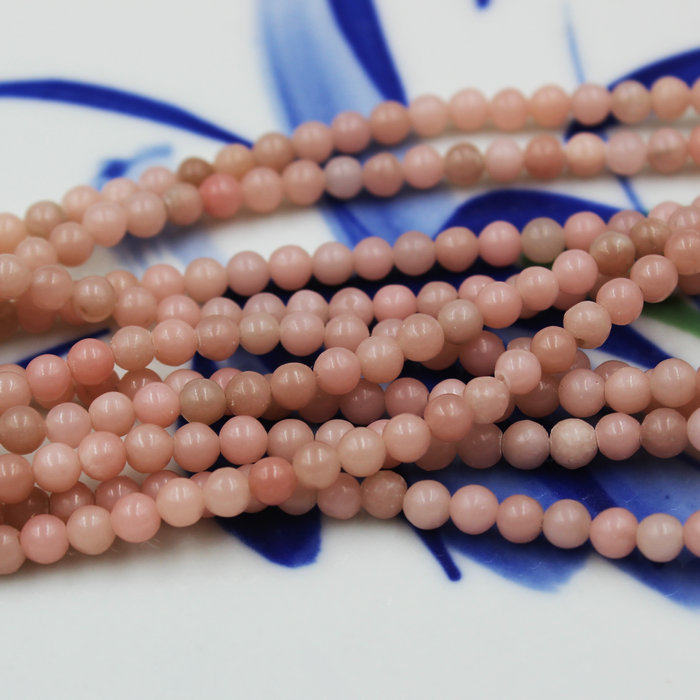 天然无优化 澳大利亚粉澳宝4-10mm散珠 粉欧泊 天然石diy半成品