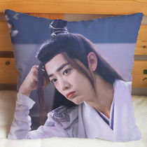 Xiao Zhans surrounding Chen Qing ling pillow Wang Yibo poster around the custom Wei WuXian blue forget machine doll doll doll doll doll