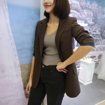 Autumn new suit jacket female Korean loose temperament all-match suit jacket niche casual jacket female