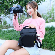 Nikon Photography Bag Single Shoulder Micro Single Counter Camera Bag Canon m50 Skew Cross Between Men And Women Triangle Nicom Light Pucksack